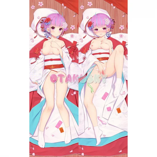 Virtual YouTuber Dakimakura Minato Aqua Body Pillow Case 06 - Click Image to Close