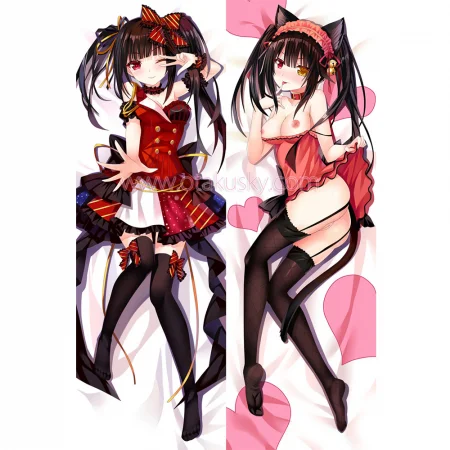 Date a Live Dakimakura Kurumi Tokisaki Body Pillow Case 97