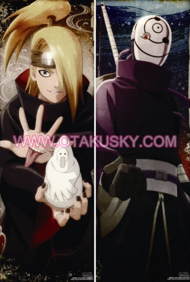 Naruto Deidara Body Pillow Case 01