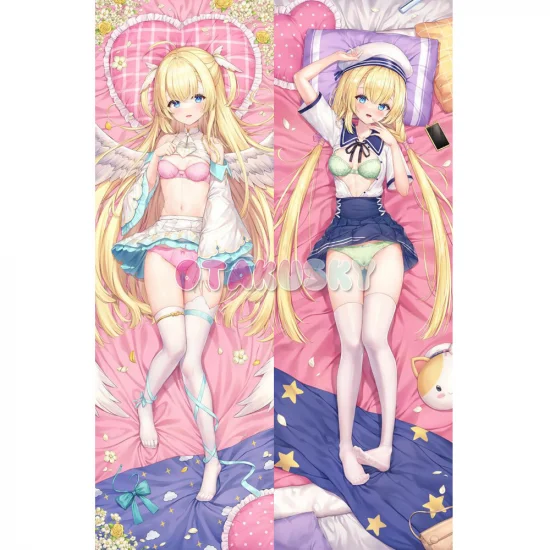 Tenshi Souzou RE-BOOT! Dakimakura Shirayuki Noa Body Pillow Case - Click Image to Close