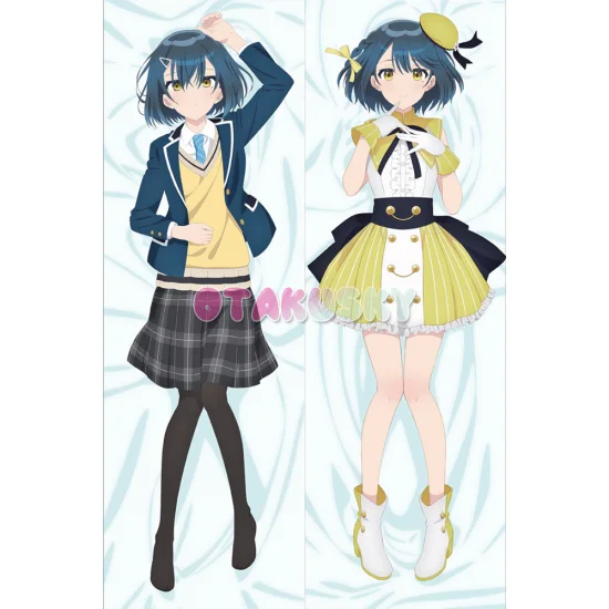 Seiyuu Radio no Uraomote Dakimakura Yuuhi Yuugure Body Pillow Case - Click Image to Close