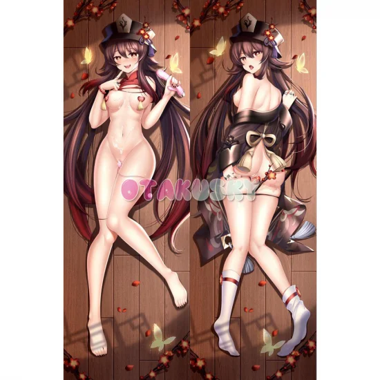 Genshin Impact Dakimakura Hu Tao Walnut Body Pillow Case 26 - Click Image to Close