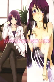 Bakemonogatari Hitagi Senjogahara Body Pillow Case 04