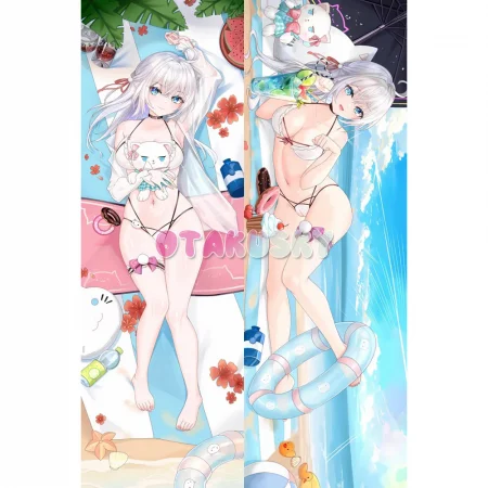 Alya Sometimes Hides Her Feelings in Russian Dakimakura Alisa Mikhailovna Kujou Body Pillow Case 03