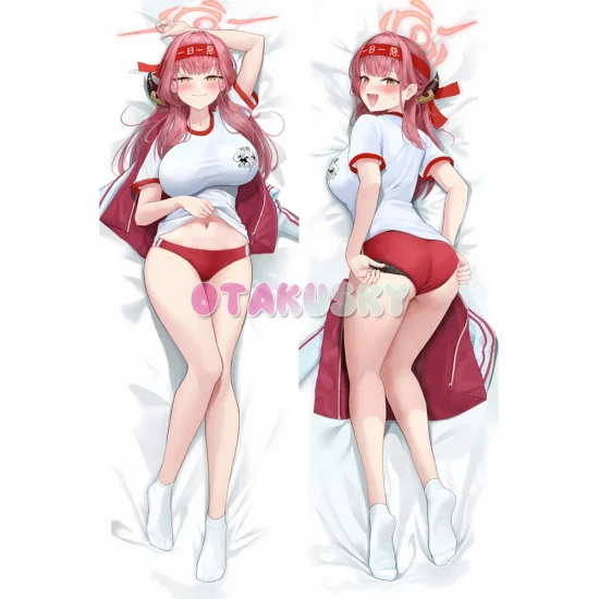 Blue Archive Dakimakura Rikuhachima Aru Body Pillow Case 11 - Click Image to Close