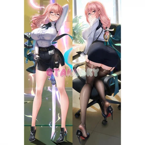 Zenless Zone Zero Dakimakura Tsukishiro Yanagi Body Pillow Case 05 - Click Image to Close