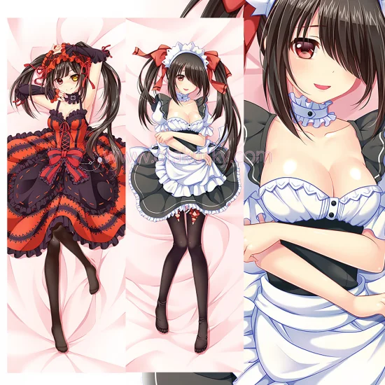 Date a Live Dakimakura Kurumi Tokisaki Body Pillow Case 53 - Click Image to Close