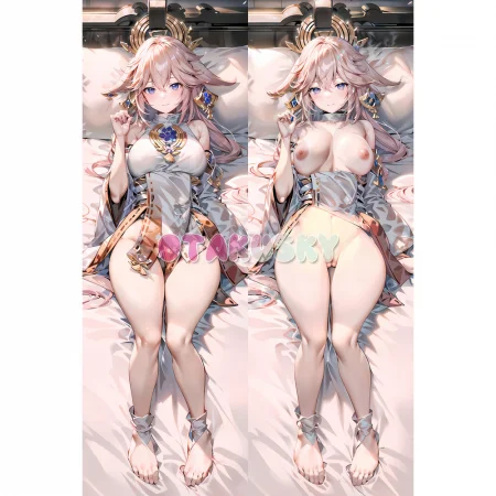 Genshin Impact Dakimakura Yae Miko Body Pillow Case 54