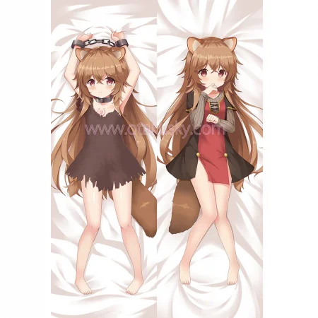 The Rising of the Shield Hero Dakimakura Raphtalia Body Pillow Case 07