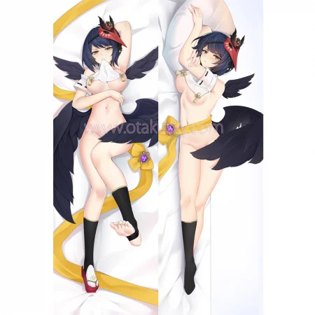 Genshin Impact Dakimakura Kujou Sara Body Pillow Case 03