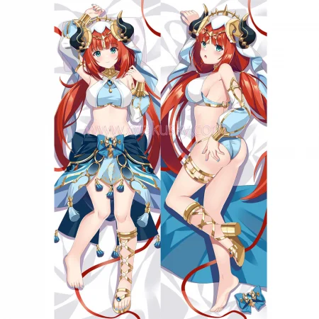 Genshin Impact Dakimakura Nilou Body Pillow Case 21