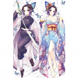 Demon Slayer Dakimakura Shinobu Kochou Body Pillow Case 08