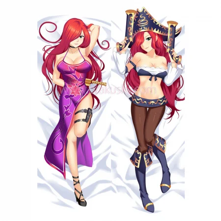 League Of Legends Miss Fortune Body Pillow Case