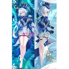 Genshin Impact Dakimakura Focalors Body Pillow Case 32