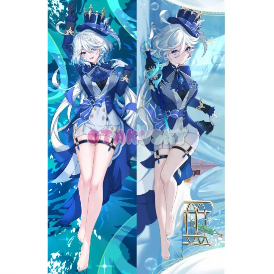 Genshin Impact Dakimakura Focalors Body Pillow Case 32 - Click Image to Close