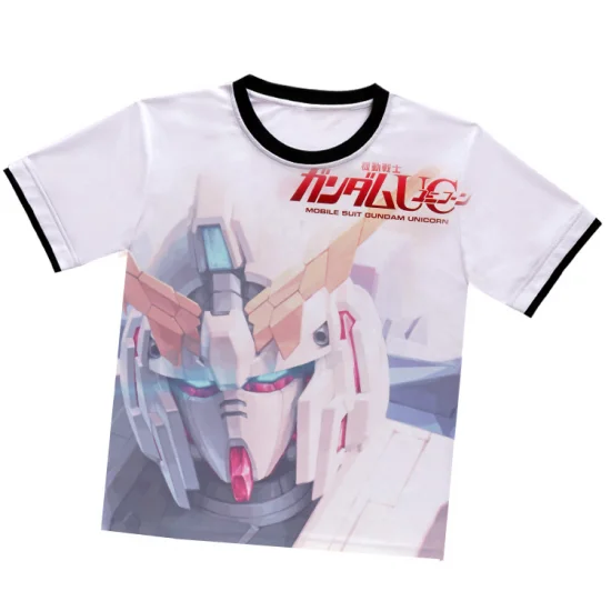 Gundam White T-Shirt - Click Image to Close