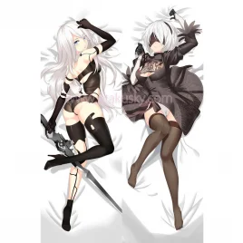 NieR:Automata Dakimakura 2B Body Pillow Case 13