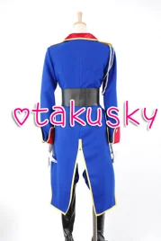 Macross Frontier Sheryl Nome Blue Cosplay Uniform