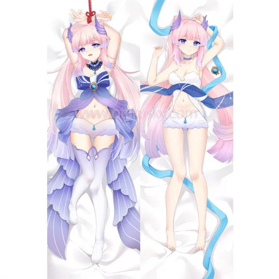 Genshin Impact Dakimakura Sangonomiya Kokomi Body Pillow Case 05 - Click Image to Close