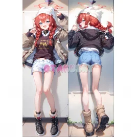 Blue Archive Dakimakura Konuri Maki Body Pillow Case