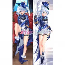 Genshin Impact Dakimakura Focalors Body Pillow Case 10