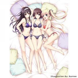 Saekano How to Raise a Boring Girlfriend Bedsheet