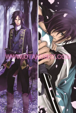 Hakuoki Toshizo Hijikata Body Pillow Case