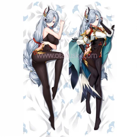 Genshin Impact Dakimakura Shenhe Body Pillow Case 05