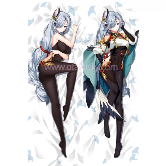 Genshin Impact Dakimakura Shenhe Body Pillow Case 05 - Click Image to Close