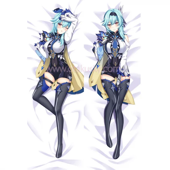 Genshin Impact Dakimakura Eula Lawrence Body Pillow Case 05 - Click Image to Close