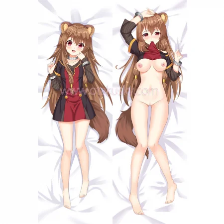 The Rising of the Shield Hero Dakimakura Raphtalia Body Pillow Case 14