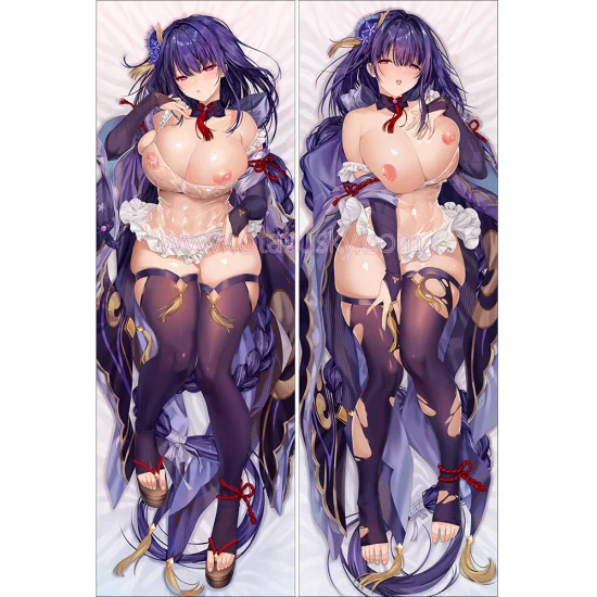 Genshin Impact Dakimakura Baal Raiden Shogun Body Pillow Case 28 - Click Image to Close