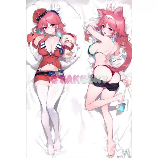 Virtual YouTuber Dakimakura Takanashi Kiara Body Pillow Case - Click Image to Close