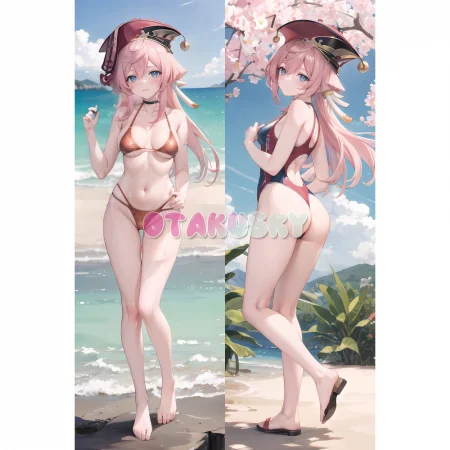 Genshin Impact Dakimakura Yanfei Body Pillow Case 04