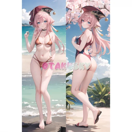 Genshin Impact Dakimakura Yanfei Body Pillow Case 04 - Click Image to Close