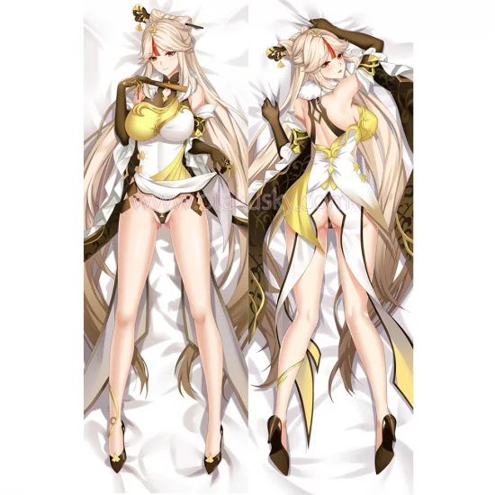 Genshin Impact Dakimakura Ningguang Body Pillow Case 03 - Click Image to Close