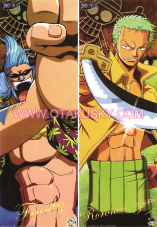 One Piece Roronoa Zoro Body Pillow Case 01