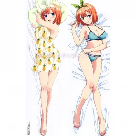 The Quintessential Quintuplets Dakimakura Nakano Yotsuba Body Pillow Case