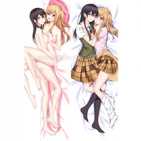 Citrus Dakimakura Aihara Yuzu Aihara Mei Body Pillow Case 02