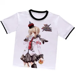 Fate Stay Night Fate Zero Saber White T-Shirt 02