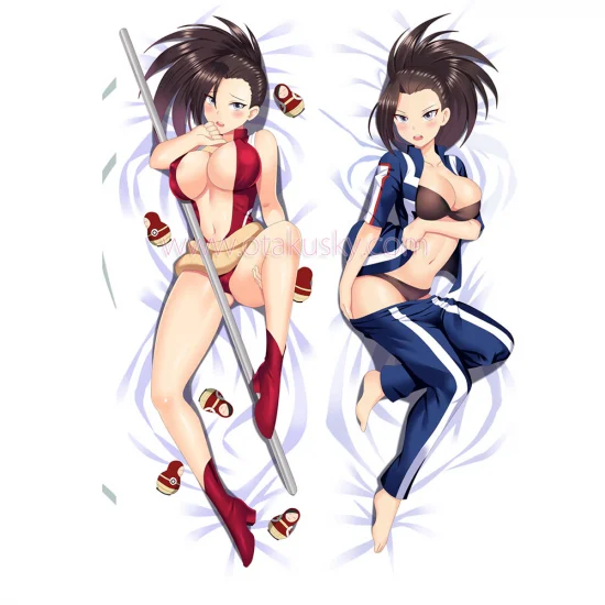 My Hero Academia Dakimakura Yaoyorozu Momo Body Pillow Case - Click Image to Close