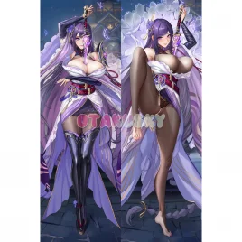 Genshin Impact Dakimakura Baal Raiden Shogun Body Pillow Case 59