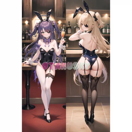 Genshin Impact Dakimakura Fischl Body Pillow Case 15