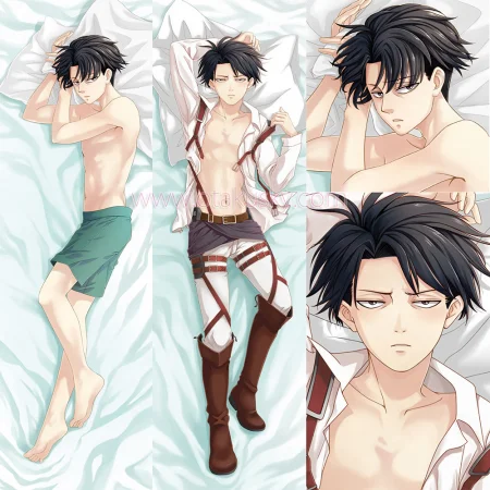 Attack on Titan Dakimakura Levi Body Pillow Case 14