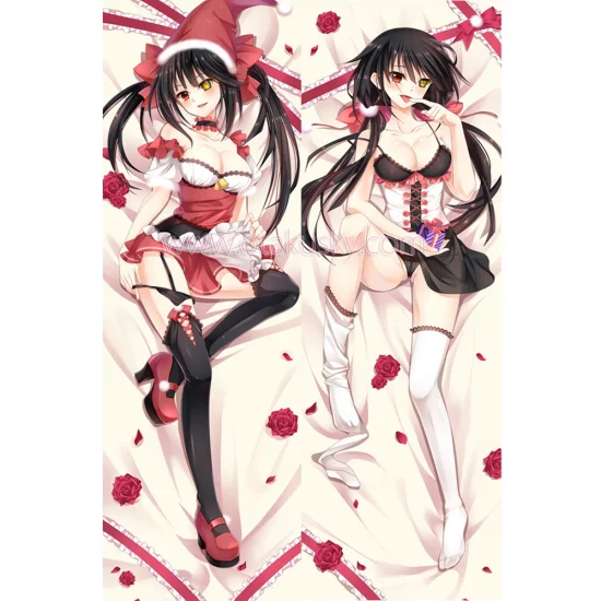 Date a Live Dakimakura Kurumi Tokisaki Body Pillow Case 57 - Click Image to Close