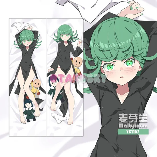 One Punch Man Dakimakura Tatsumaki Body Pillow Case - Click Image to Close