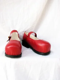 The Adventures Of Pinocchio Red Cosplay Shoes