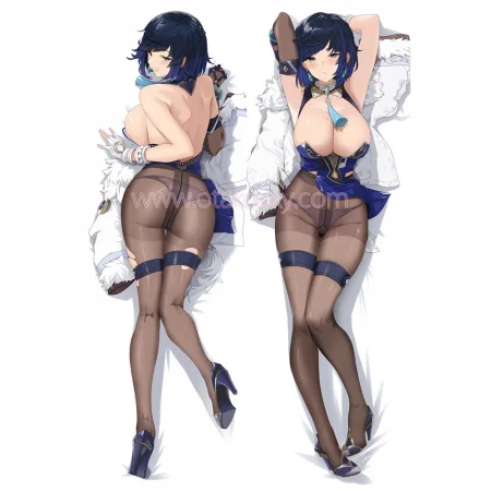 Genshin Impact Dakimakura Yelan Body Pillow Case 07