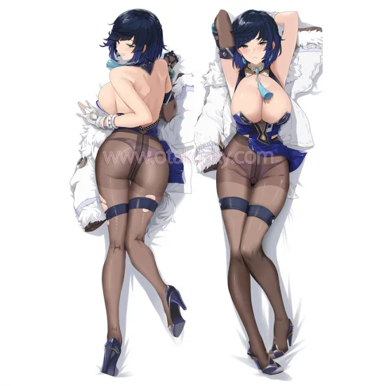 Genshin Impact Dakimakura Yelan Body Pillow Case 07 - Click Image to Close