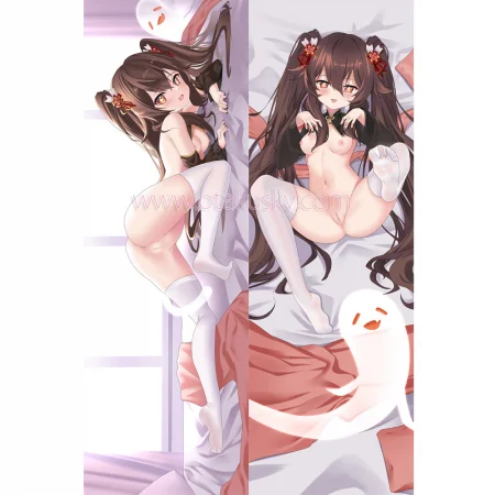 Genshin Impact Dakimakura Hu Tao Walnut Body Pillow Case 18